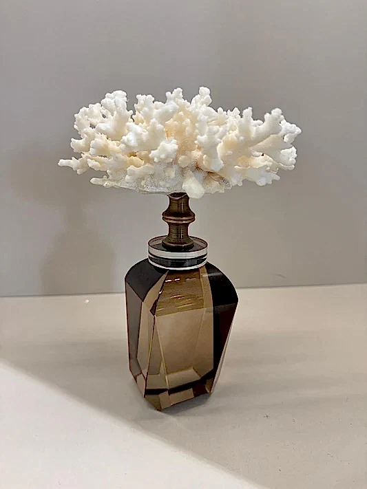 Bronz Kristal Kaideli Doğal Mercan